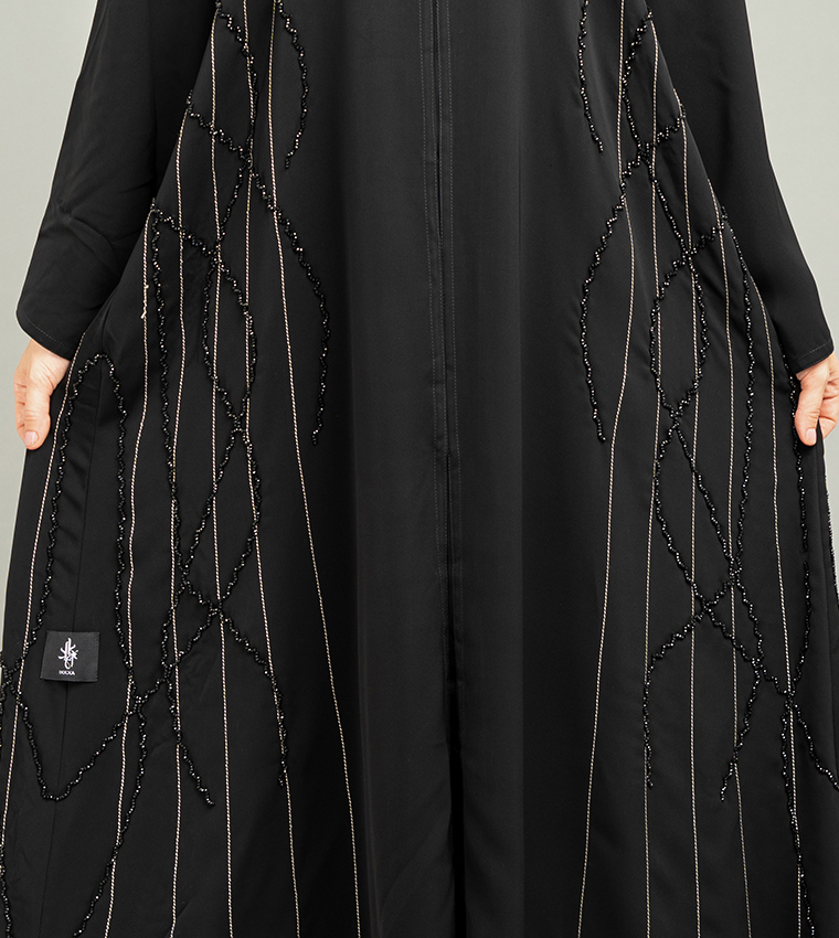اكسا  عباية - أسود Abayas