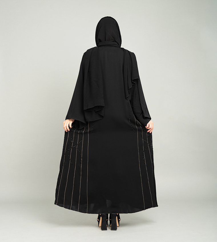 اكسا  عباية - أسود Abayas