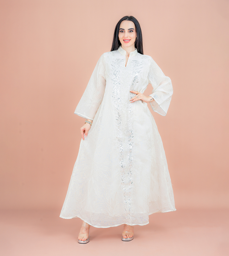 IKKXA  Jalabiya - Beige Jalabiyas