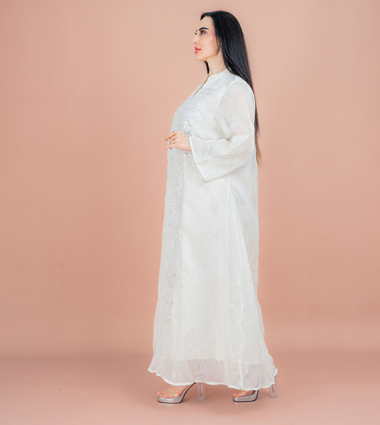 IKKXA  Jalabiya - Beige Jalabiyas