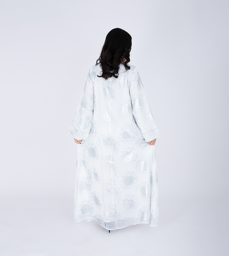 IKKXA  Jalabiya - White Jalabiyas