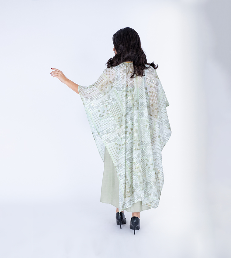 IKKXA  Jalabiya - Green Jalabiyas