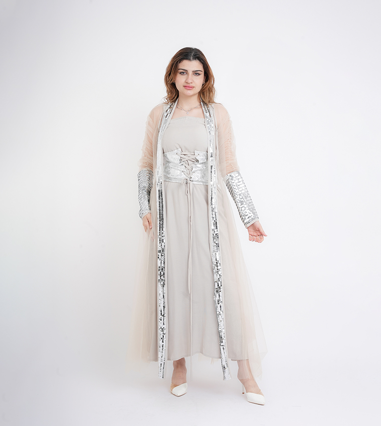 اكسا  جلابية - بيج Jalabiyas