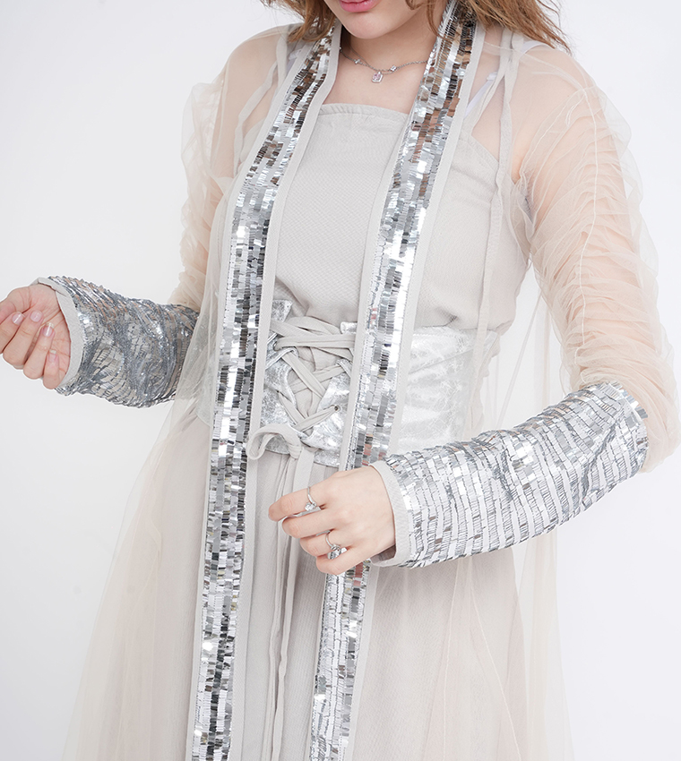 اكسا  جلابية - بيج Jalabiyas