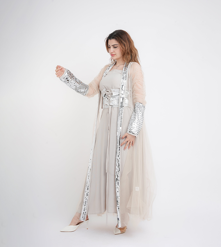 اكسا  جلابية - بيج Jalabiyas