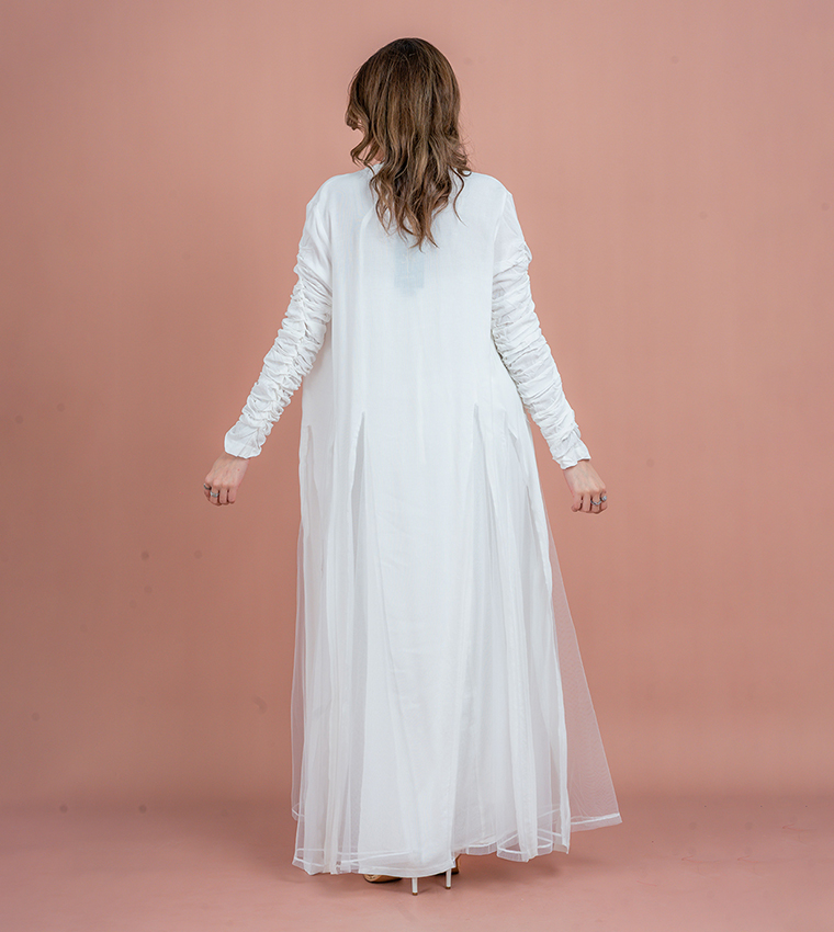 Two Piece Embellished Modest Set