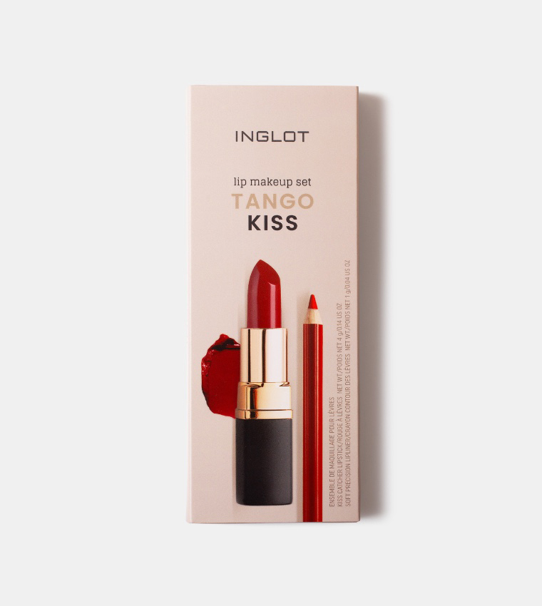 Inglot Lip Makeup Set Tango Kiss 4 gm