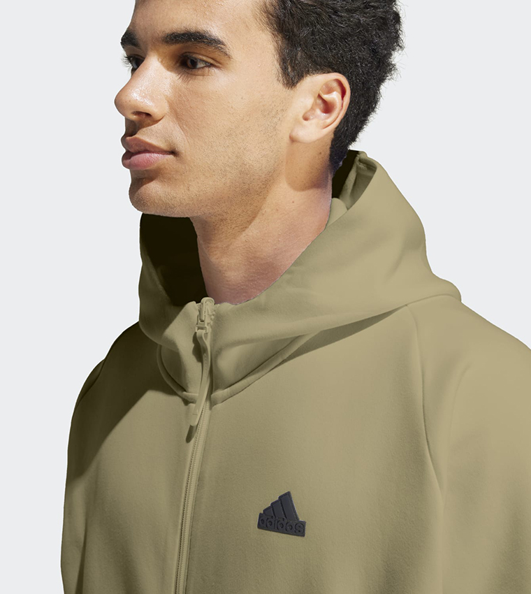 Premium Full-Zip Hooded Track Jacket