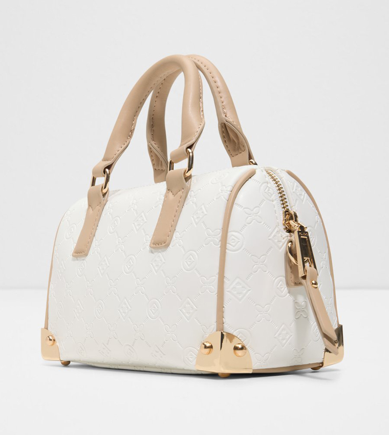 IRISE Monogram Debossed Handheld Bag