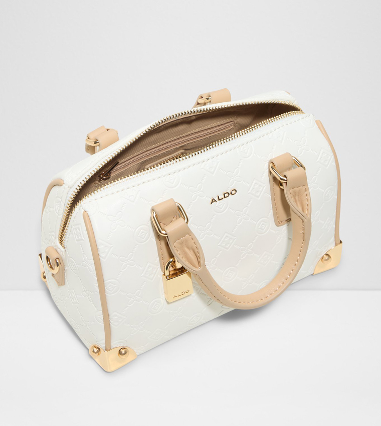 IRISE Monogram Debossed Handheld Bag