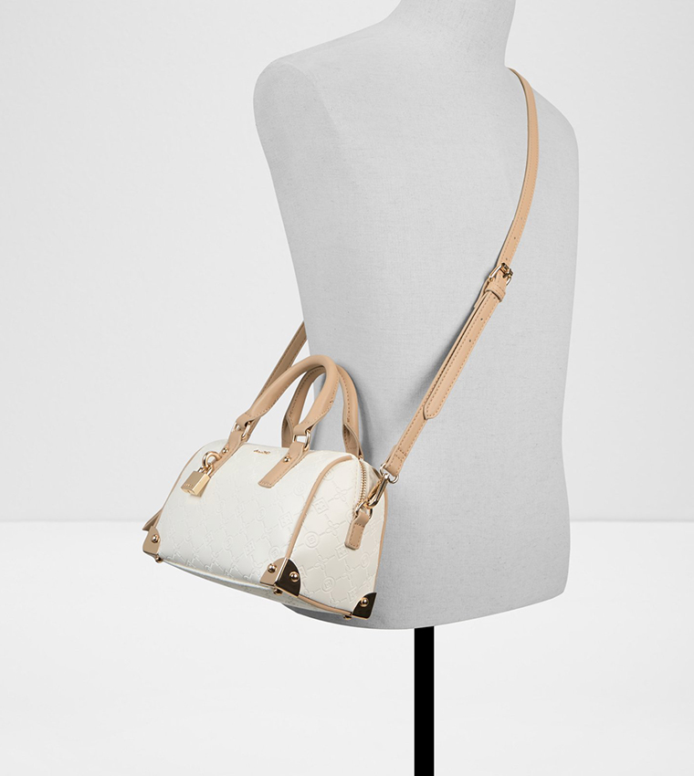 IRISE Monogram Debossed Handheld Bag