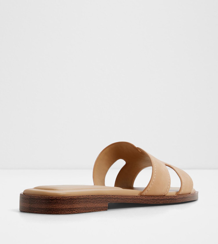 ألدو  الصنادل المسطحة - بيج Flat Sandals