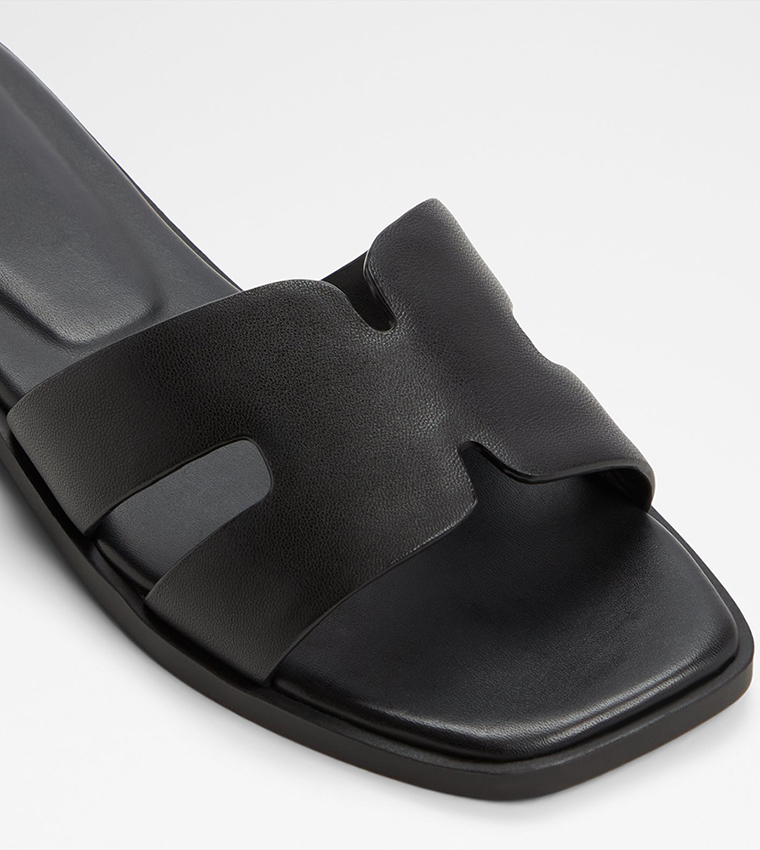 Aldo  Flat Sandals - Black Flat Sandals