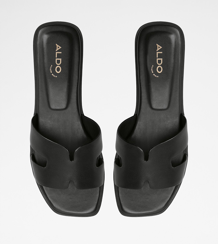 Aldo  Flat Sandals - Black Flat Sandals
