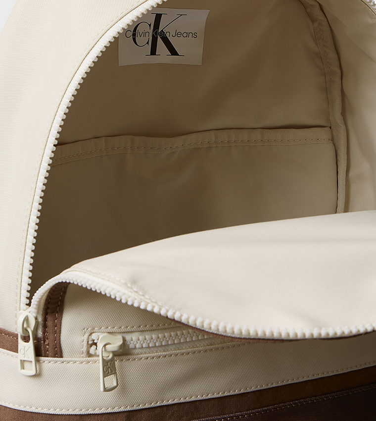 Colorblock Zip Backpack