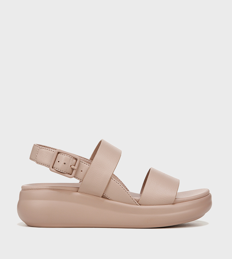 COAST Buckle Slingback Platform Sandals