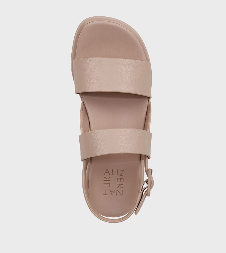 COAST Buckle Slingback Platform Sandals