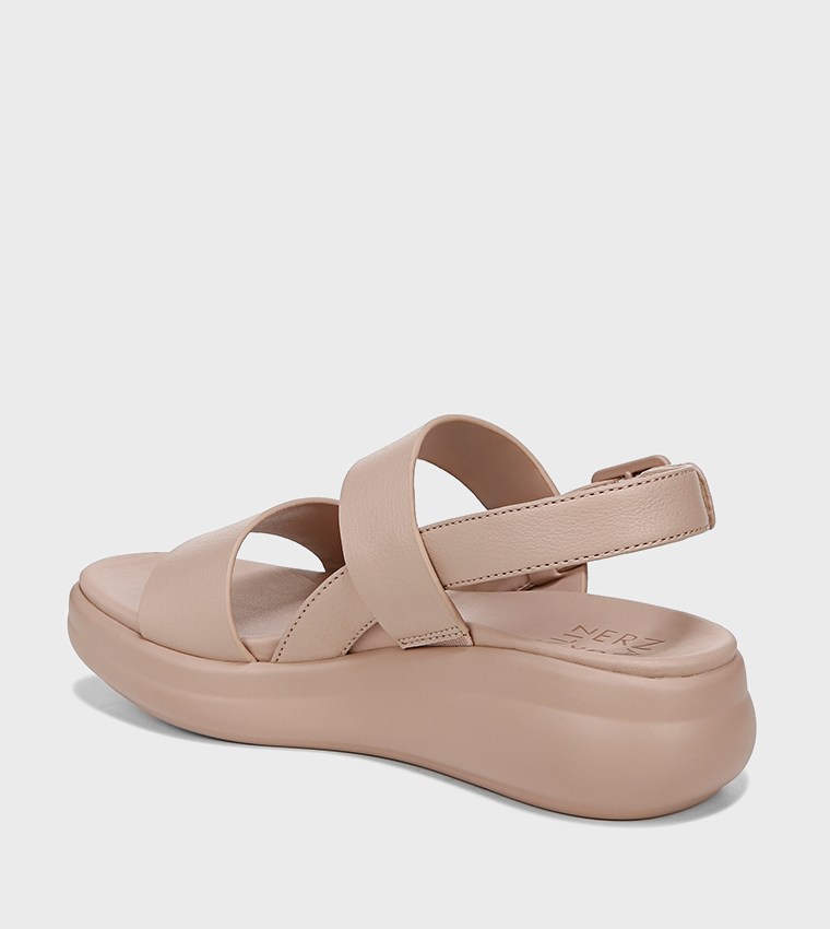 COAST Buckle Slingback Platform Sandals