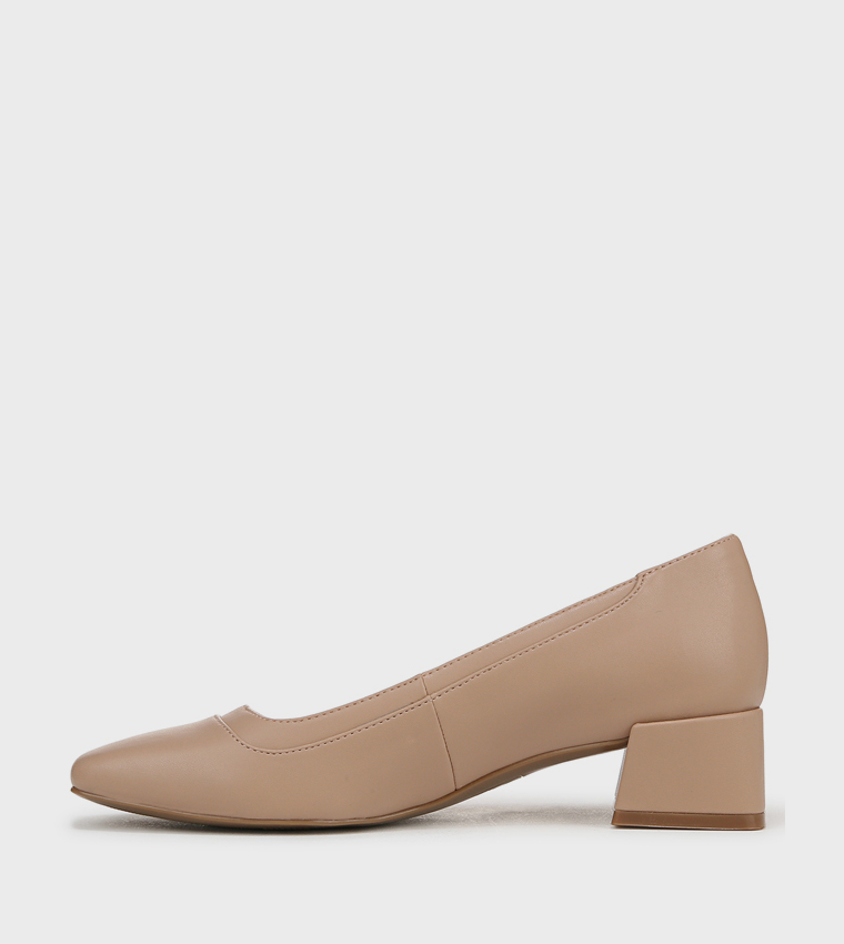 HUNTLEY Block Heel Pumps