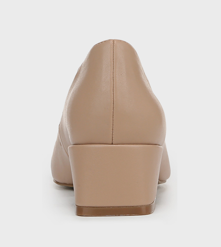 HUNTLEY Block Heel Pumps