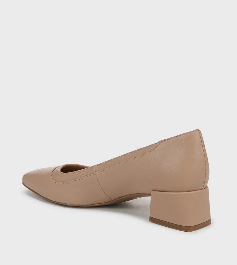 HUNTLEY Block Heel Pumps