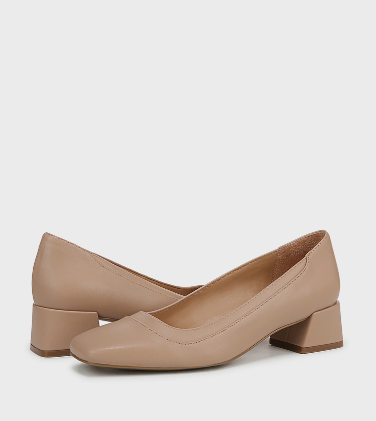 HUNTLEY Block Heel Pumps