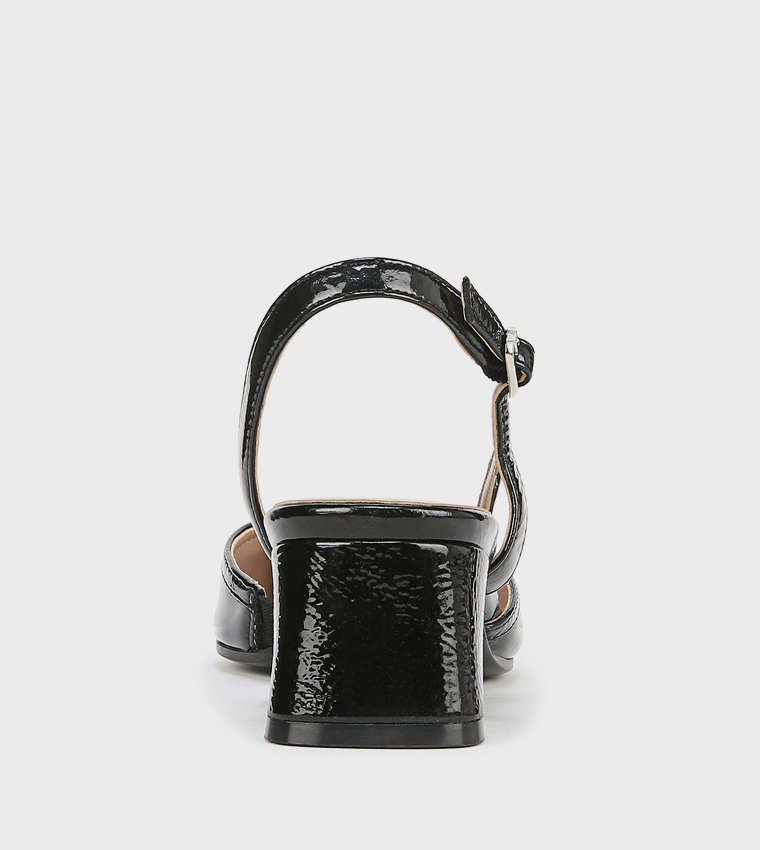 MILA Pointed Toe Block Heel Pumps