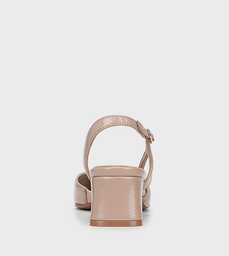 MILA Pointed Toe Block Heel Pumps