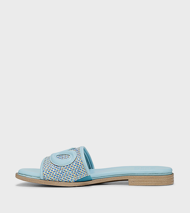 Naturalizer  Flat Sandals - Blue Flat Sandals
