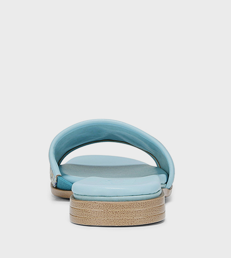 Naturalizer  Flat Sandals - Blue Flat Sandals
