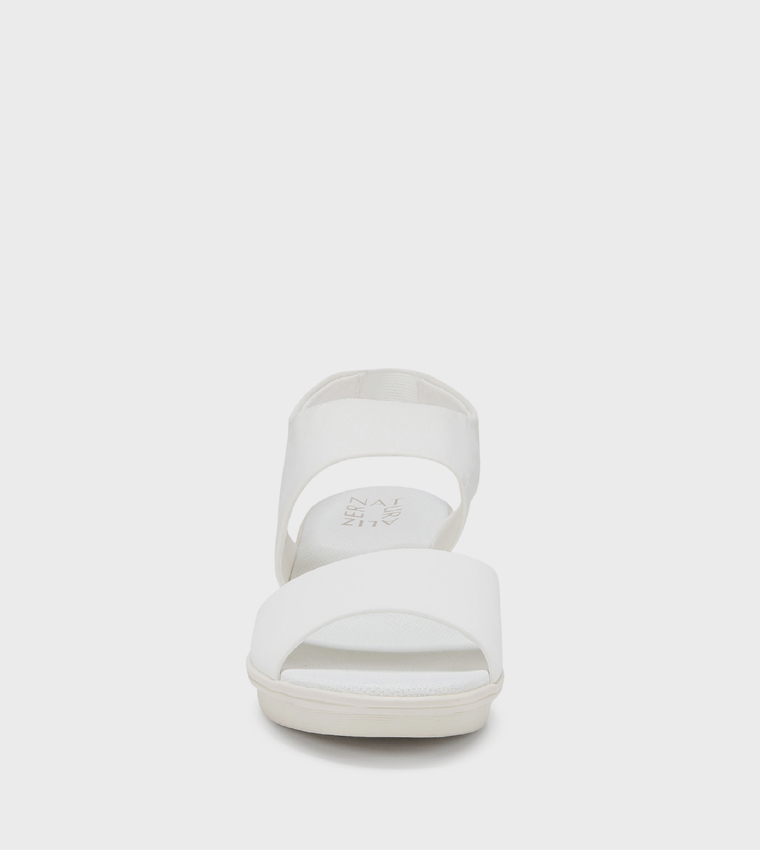 REY Peep Toe Wedge Sandals