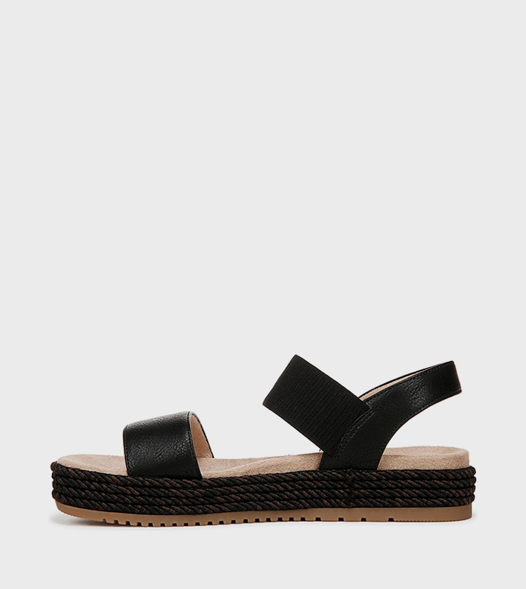 DIANA Textured Platform Sandals