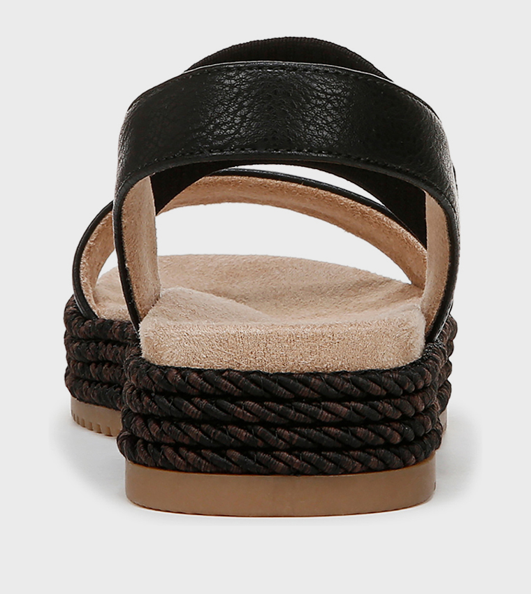DIANA Textured Platform Sandals