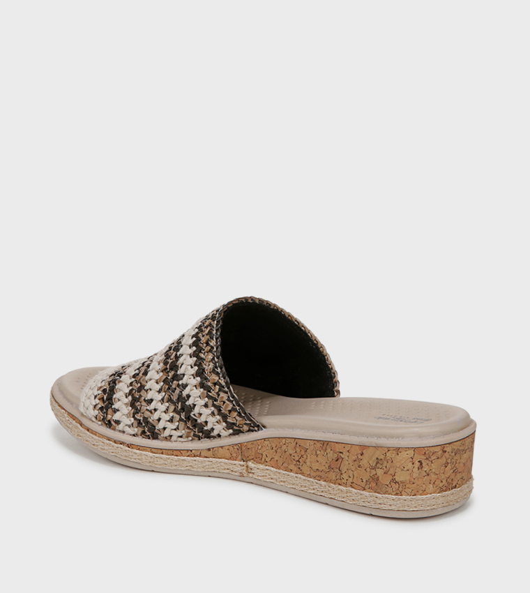 BREEZY Open Toe Wedge Sandals