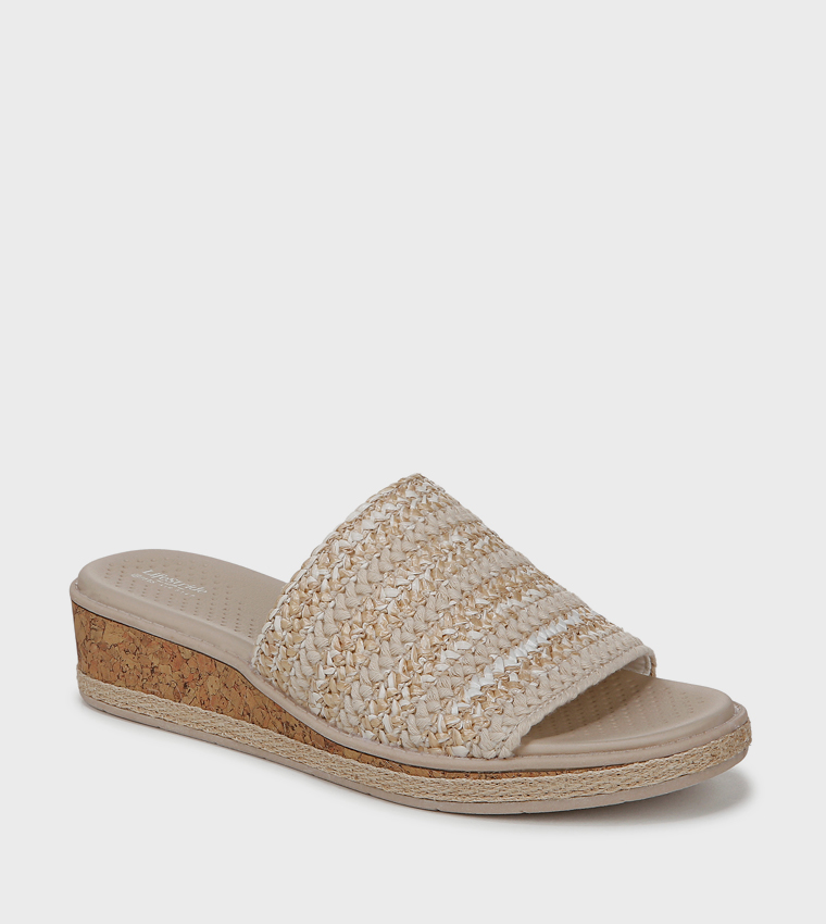 Bzees  Wedges - Beige Wedges