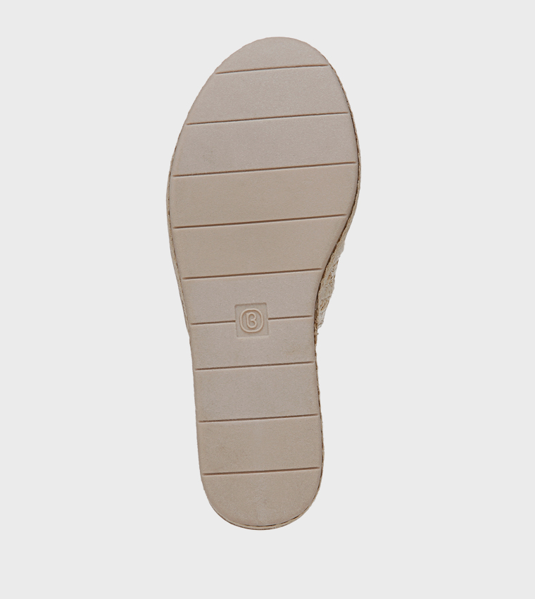Bzees  Wedges - Beige Wedges