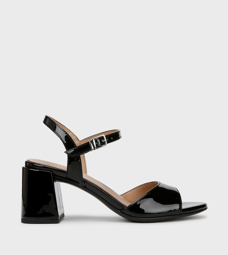 NADAISY Ankle Strap Heeled Sandals