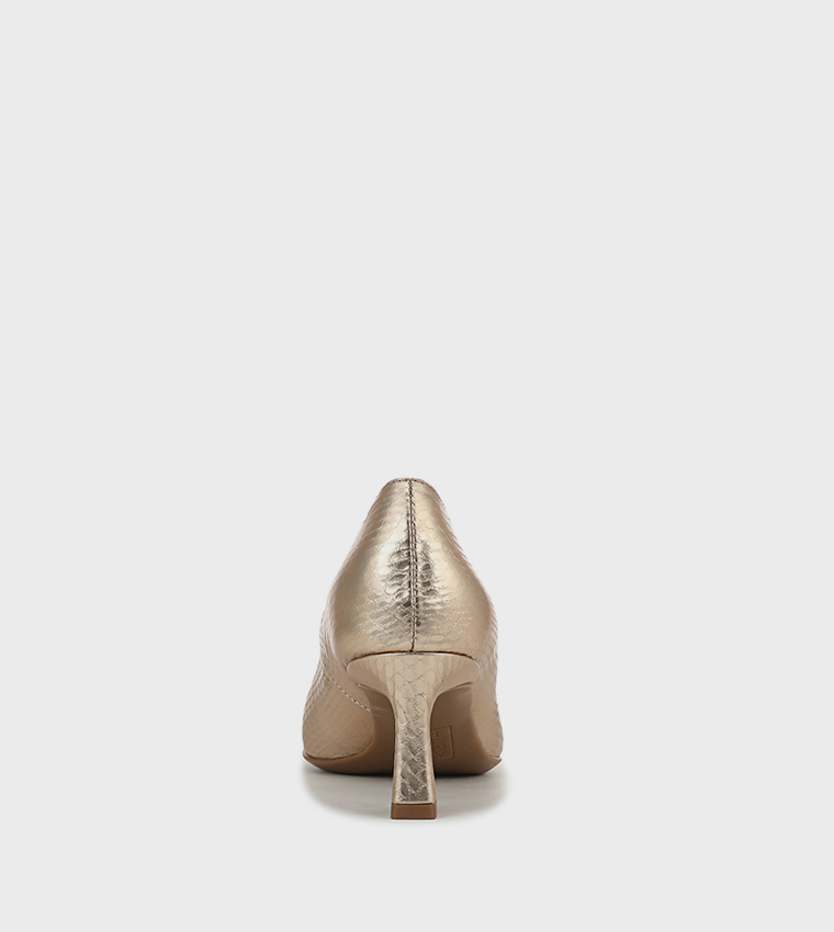 TYLAN Textured Pointed Toe Pumps