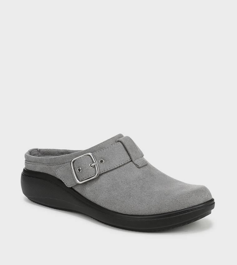 BALANCE Buckle Detail Clogs