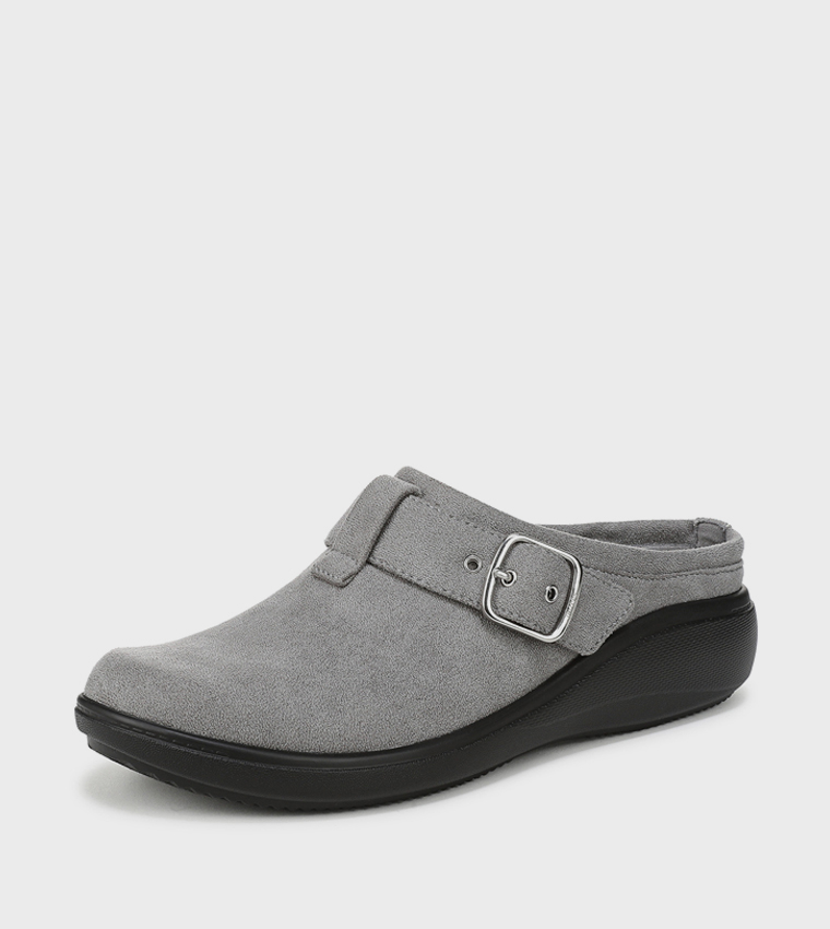 BALANCE Buckle Detail Clogs