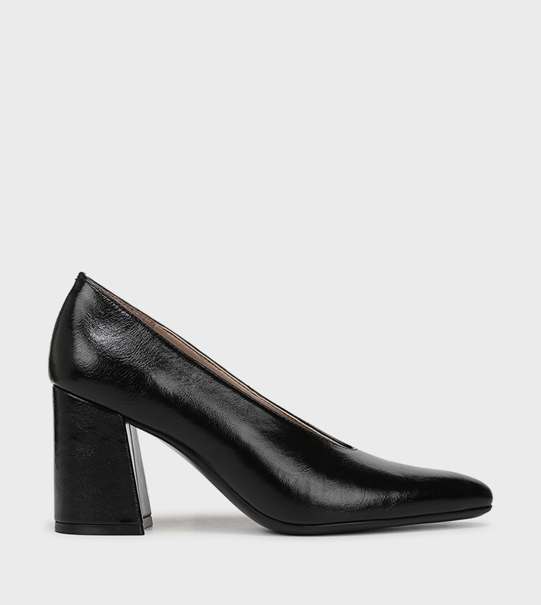 PERRY Pointed Toe Block Heel Pumps