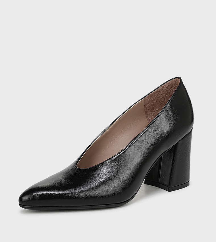 PERRY Pointed Toe Block Heel Pumps
