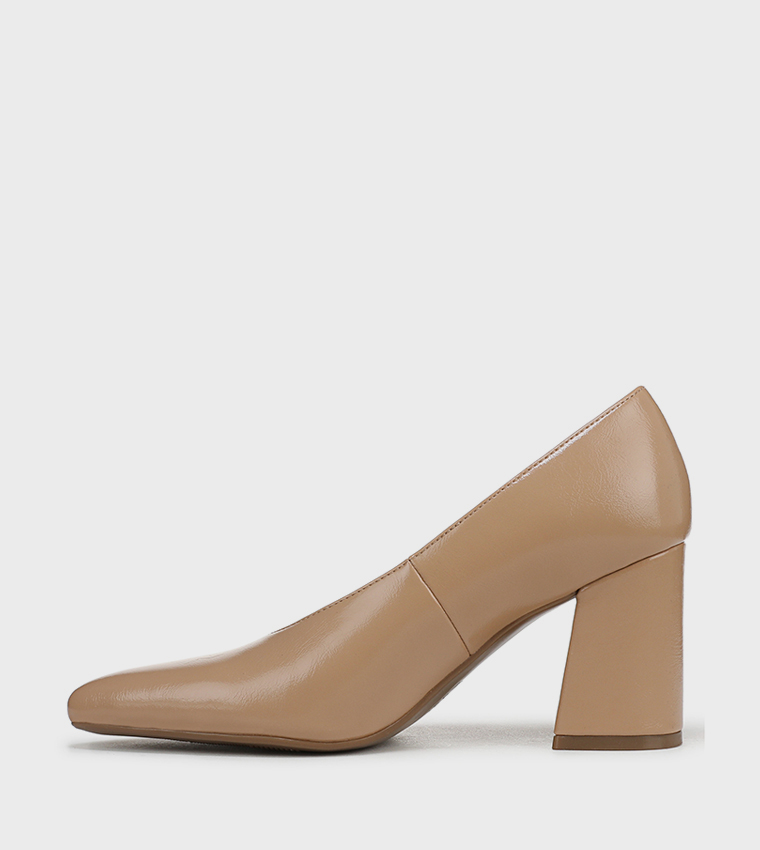 PERRY Pointed Toe Block Heel Pumps
