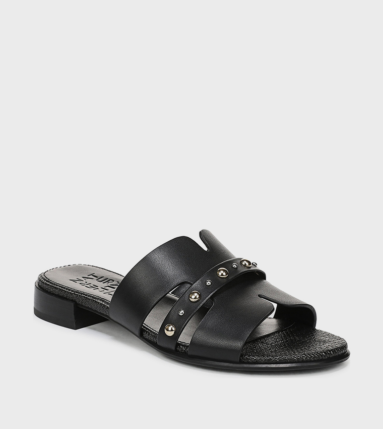 NANICHENAT Embellished Low Heel Sandals