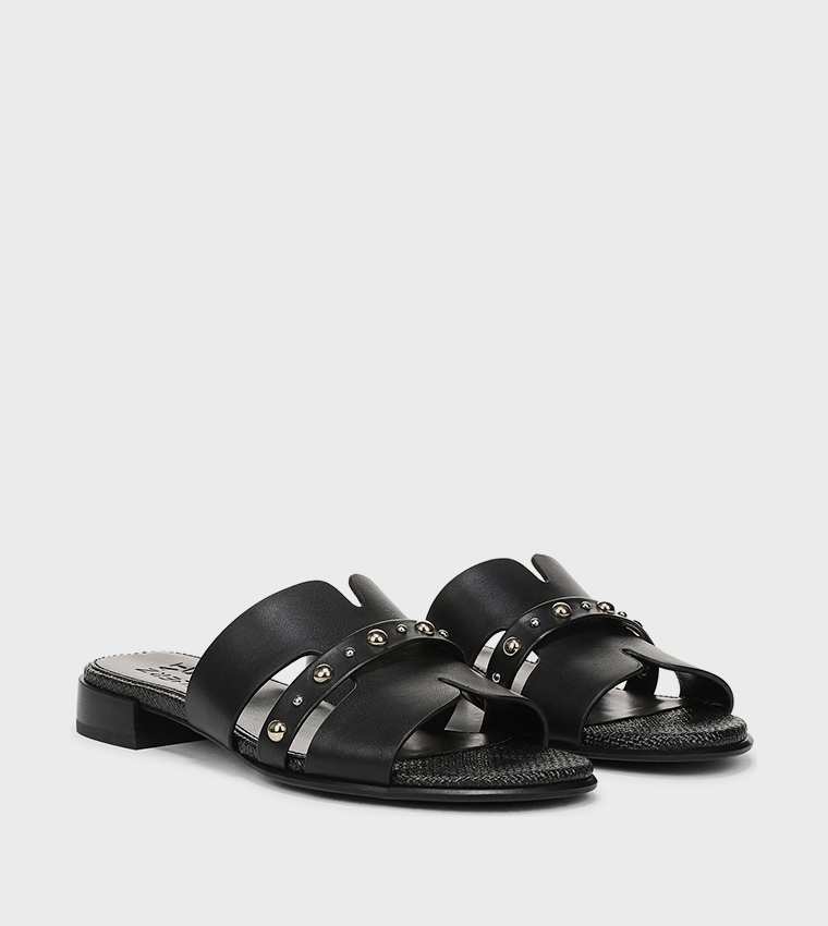 NANICHENAT Embellished Low Heel Sandals