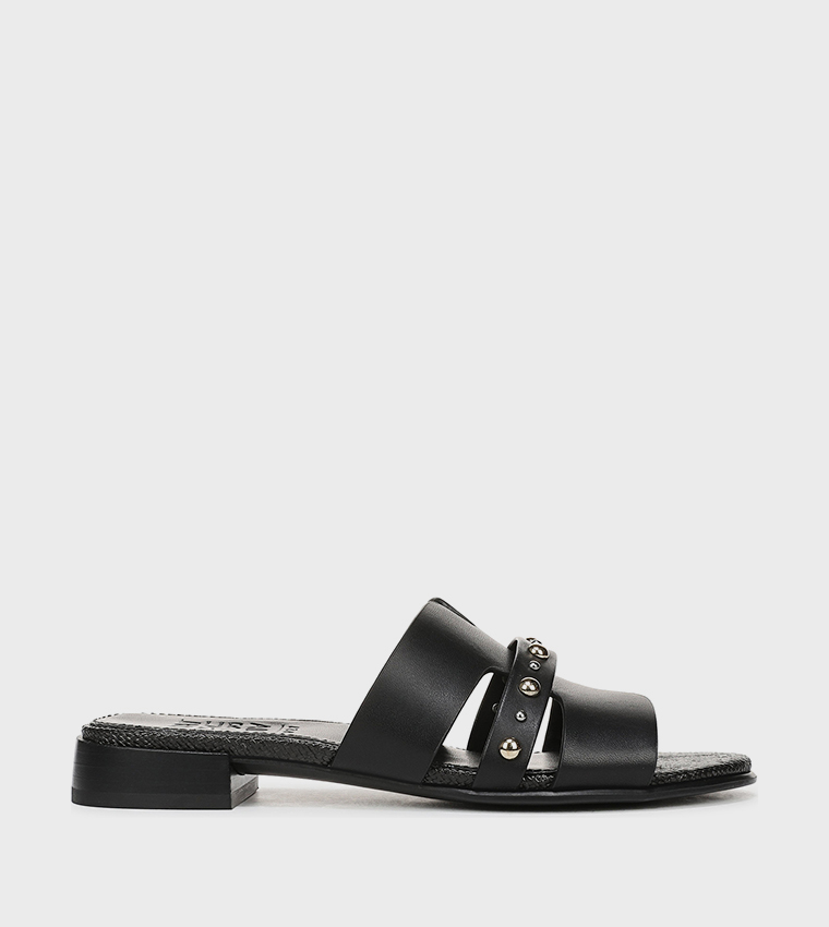 NANICHENAT Embellished Low Heel Sandals