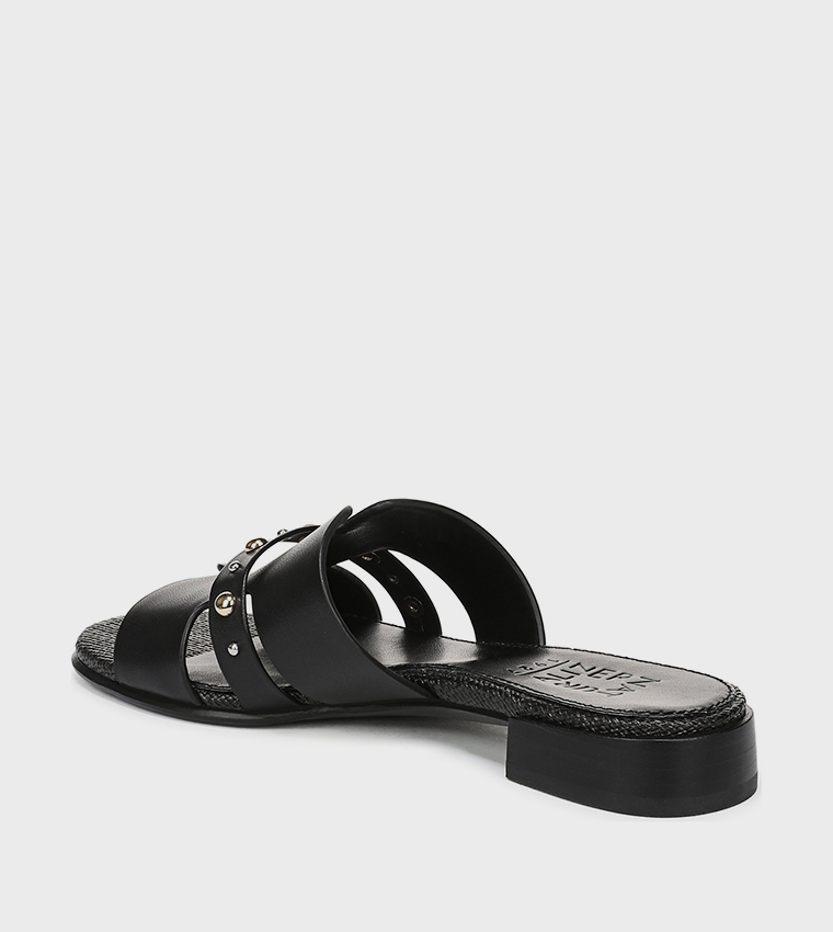 NANICHENAT Embellished Low Heel Sandals