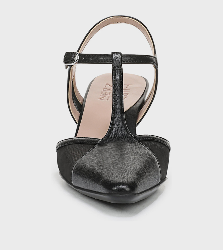 TORIN2 Mesh Detail Mule Pumps