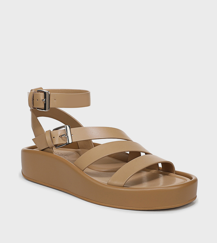 NASO-SWEET Strappy Ankle Loop Comfort Sandals