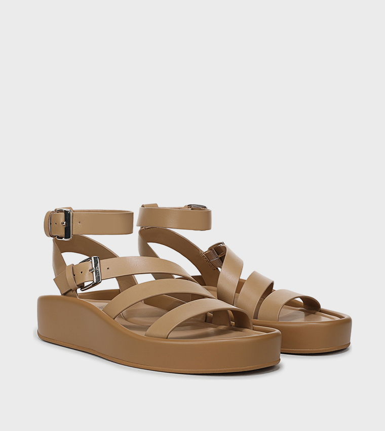 NASO-SWEET Strappy Ankle Loop Comfort Sandals